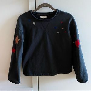 Madewell Cute Star Sweatshirt XXS